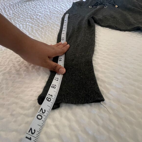 Vintage Calvin Klein Women's Gray 3/4 Sleeves Knit Top Pullover Sweater Size M - Picture 4 of 8